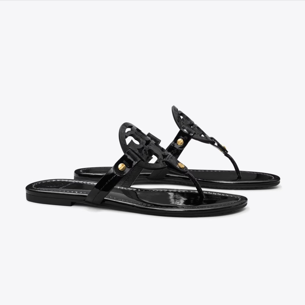 Tory Burch Miller Patent Leather Sandal